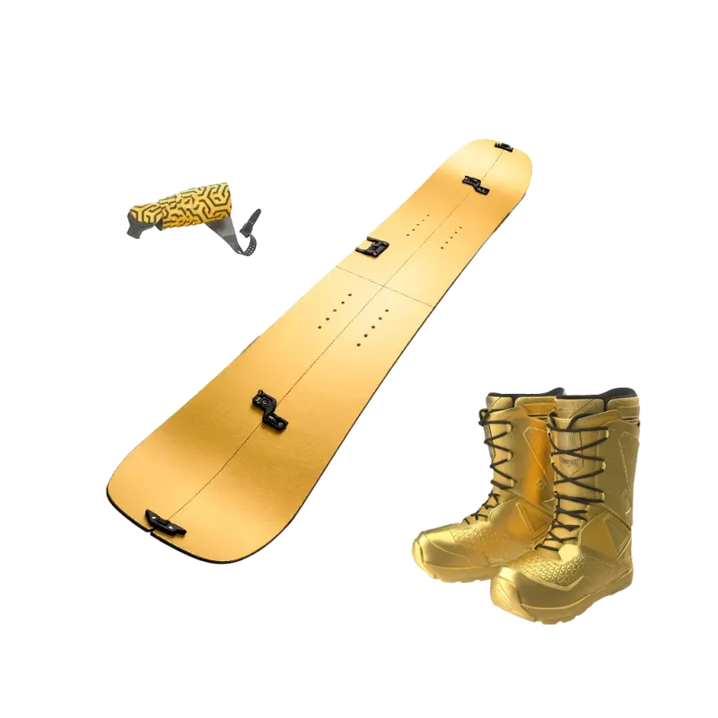 Alquiler de Splitboard Gama Oro - Equipo completo